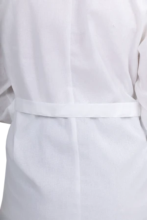 Халат БЯЗЬ женский от ОПЗ, белый Хал 002