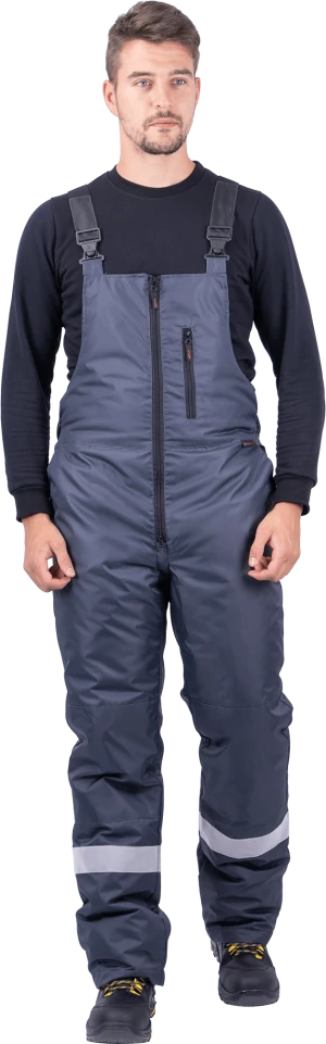 Костюм РОУД зимний, т.серый-черный Кос 491