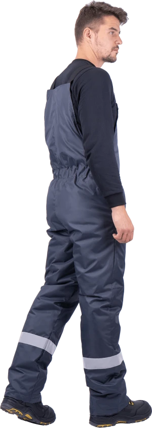 Костюм РОУД зимний, т.серый-черный Кос 491