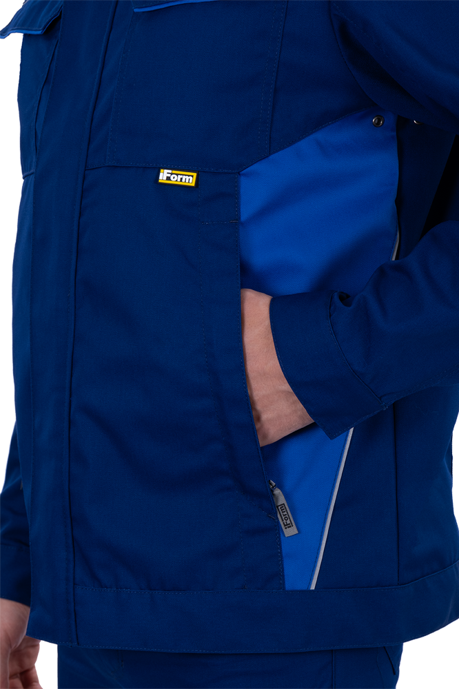 Куртка мужская GT от механических воздействий и ОПЗ, синий-василек