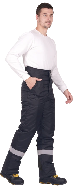 Брюки РОУД зимние, черные Брю 640