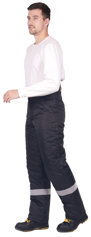 Брюки РОУД зимние, черные Брю 640