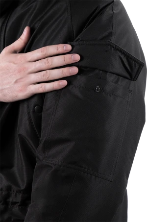 Куртка мужская ФОРПОСТ зимняя для защиты от пониженных температур механических воздействий и ОПЗ, черная Кур 209