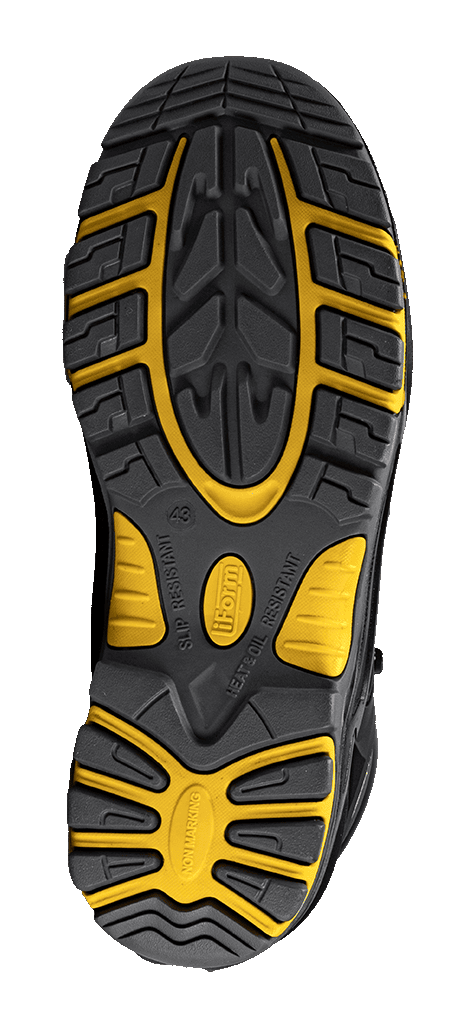 Сапоги iForm® ORIGINAL (ОРИДЖИНАЛ) с КП и КС шерст. мех, кожаные ПУ/нитрил