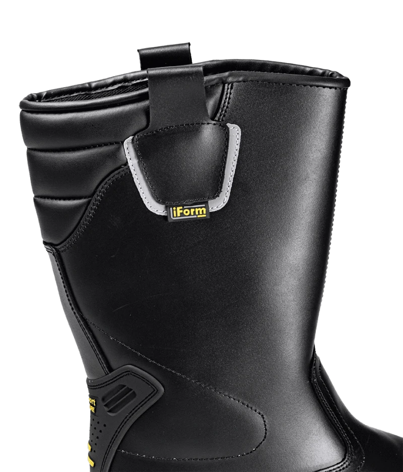 Сапоги iForm® ORIGINAL (ОРИДЖИНАЛ) с КП и КС шерст. мех, кожаные ПУ/нитрил