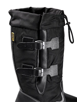 Сапоги TURBO "СЕВЕР" с КП (68КП/Мод.Сап 131), многослойный утеплитель, кожа/оксфорд, ПУ/нитрил