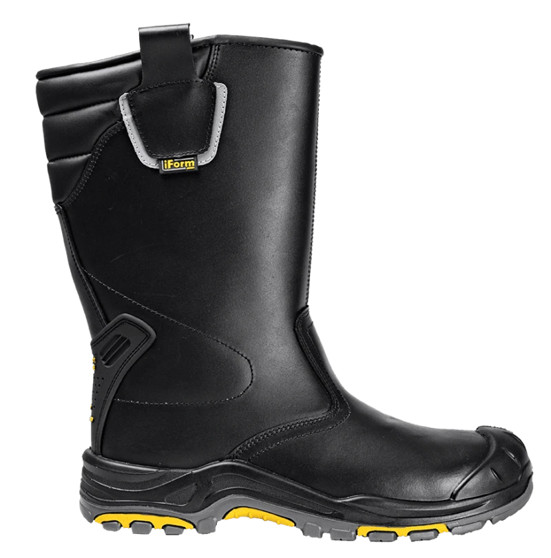Сапоги iForm® ORIGINAL (ОРИДЖИНАЛ) с КП и КС, кожаные ПУ/нитрил
