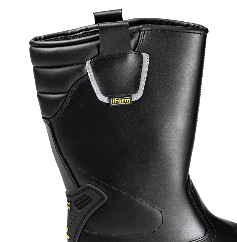 Сапоги iForm® ORIGINAL (ОРИДЖИНАЛ) с КП и КС, кожаные ПУ/нитрил