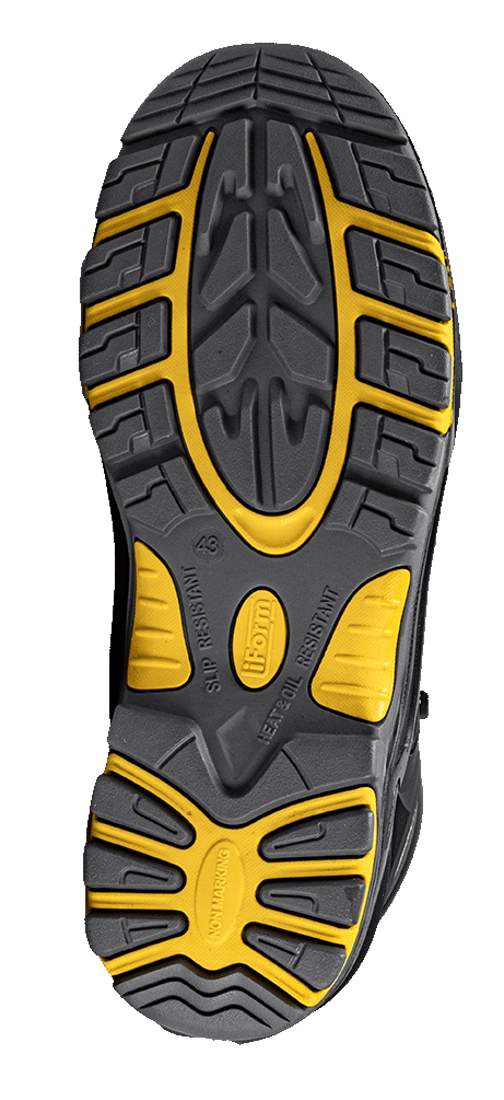 Полуботинки с перфорацией iForm® ORIGINAL (ОРИДЖИНАЛ) с КП и КС, кожаные ПУ/нитрил