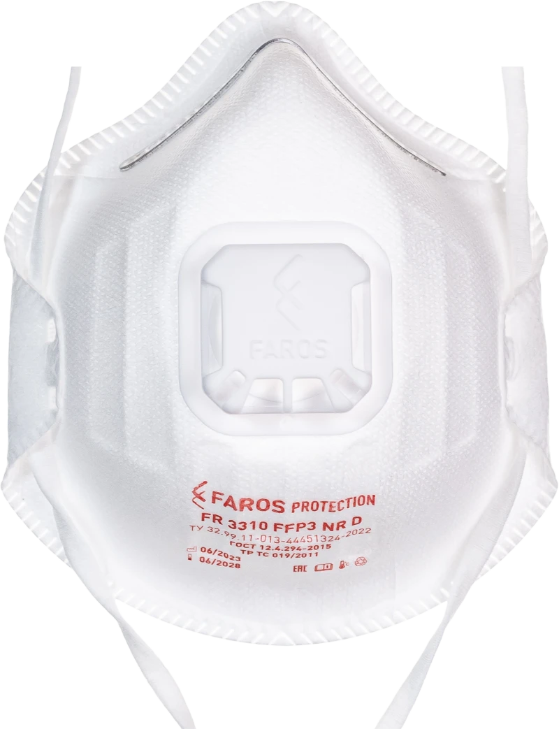 Полумаска фильтрующая FR 3310, FFP3 NR D (STANDART) Рес 228